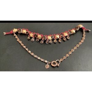 Marc by Marc Jacobs Rose Gold Statement Necklace 18”